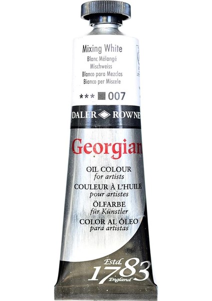 Georgian Yağlı Boya 38 ml 007 Mixing White