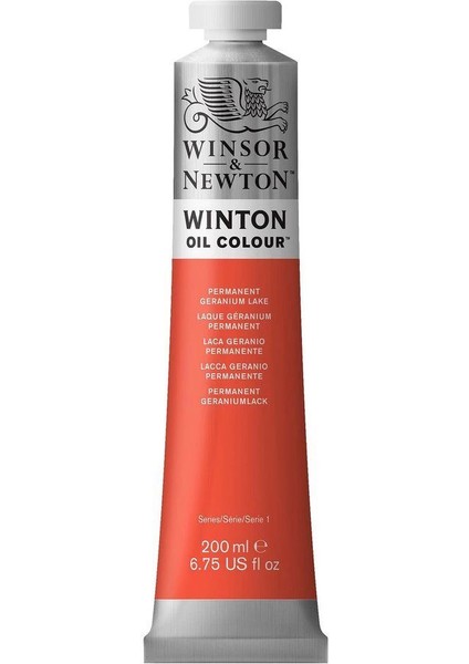 Winton Yağlı Boya 200 Ml. 22 Permanent Geranium Lake