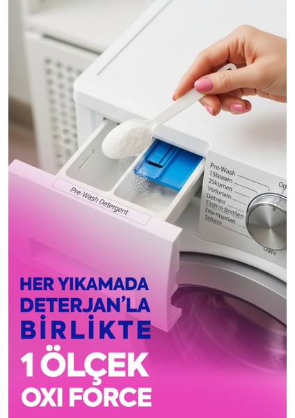 Clean Oxi Force Toz Leke Çıkarıcı 750 gr fırsatları