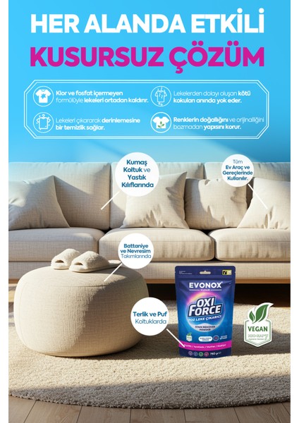 Clean Oxi Force Toz Leke Çıkarıcı 750 gr indirimleri