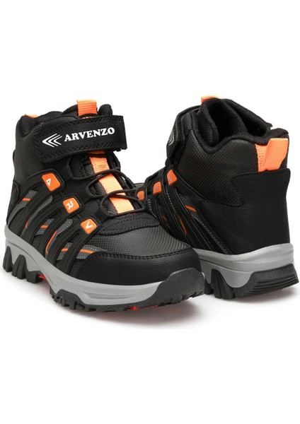 3960 Siyah Turuncu Soğuk Geçirmez Erkek Çocuk Bot fiyatları