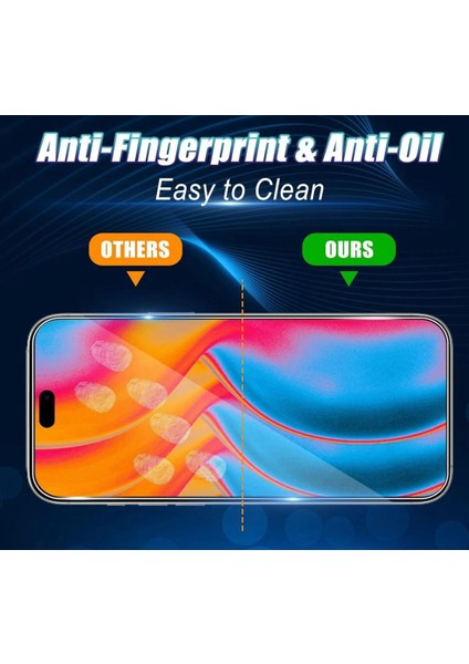 Iphone 17 Pro Max Uyumlu Tam Kaplayan Kristal Cam Ekran Koruyucu fırsatları