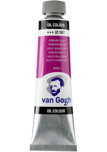 Van Gogh Yağlı Boya 40 Ml. 567 Permanent Red Violet
