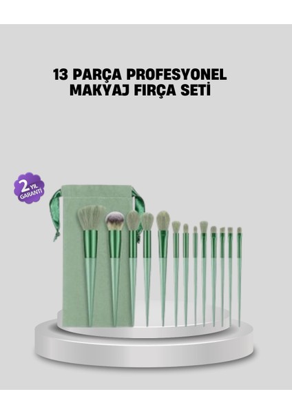Profesyonel Makyaj Fırça Seti Yumuşak Kıllı Taşınabilir Çantalı