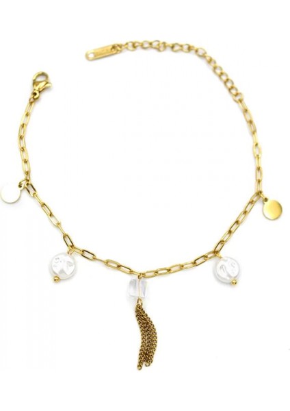 Inci Bileklik - Altın