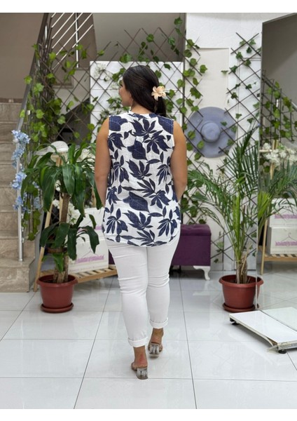 NC8260 Italyan Kolsuz Pamukketen Bluz Beyaz fiyatları