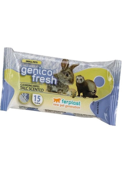 Genico Fresh Kemirgen Temizlik Mendili 15 Adet 13x20 Cm