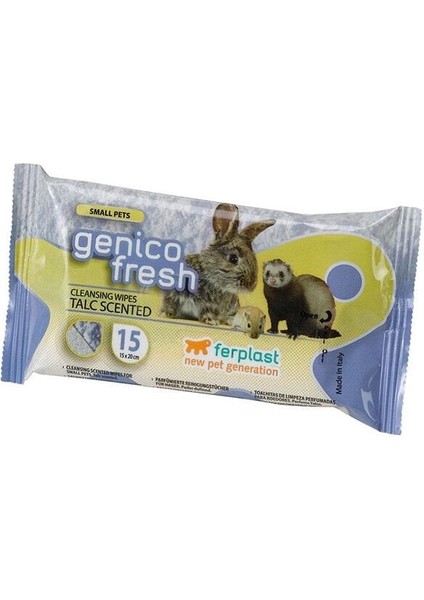 Genico Fresh Kemirgen Temizlik Mendili 15 Adet 13x20 Cm fiyatları