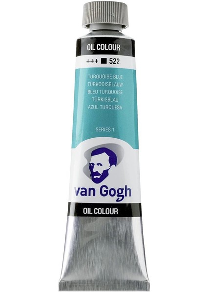 Van Gogh Yağlı Boya 40 Ml. 522 Turquoise Blue