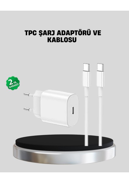 Ios Uyumlu 20W Usb-C Hızlı Şarj Cihazı Telefon ve Tablet Için