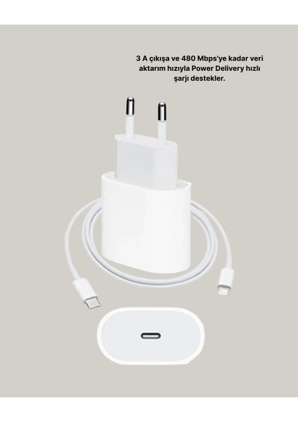 Ios Uyumlu 20W Usb-C Hızlı Şarj Cihazı Telefon ve Tablet Için fırsatları