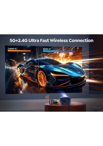 18000 Lümen 1080P Dış Mekan Projektörü indirimleri