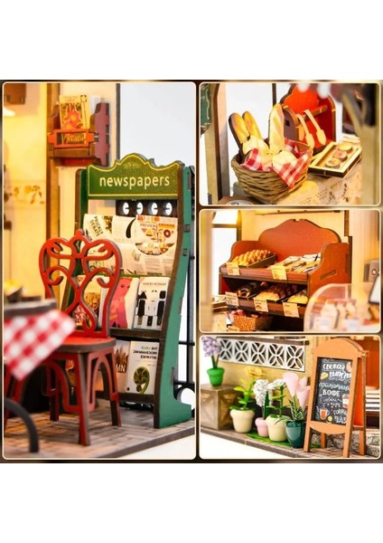 Dıy Ahşap Dollhouse ve Minyatür Mobilya fırsatları