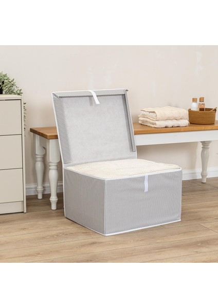 50X40X30 cm Baza Altı Kapaklı Hurç Büyük Boy Battaniye Yorgan Saklama Çantası Gardırop Içi Organizer fiyatları