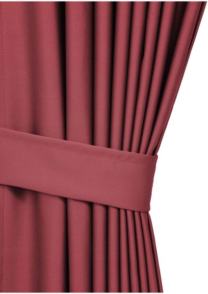 Blackout Işık Geçirmez Fon Perde Pilesiz Ekstraforlu Yüksek Kaliteli Karartma Güneşlik (BORDO) modelleri