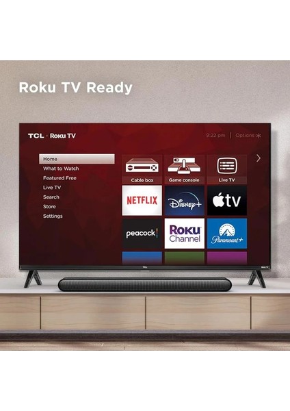 Tcl 3.1 Kanal Sound Bar Kablosuz Subwoofer (S4310)