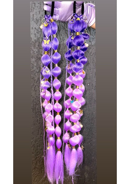 Kuromi Kostüm Elbise Kuromi Aksesuarlı Saç Peruk 2 Li Set Doğum Günü Parti Düğün Davet Mezuniyet modelleri