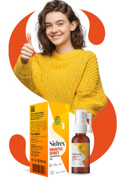 Imuntus Sprey | Zencefilli Kompleks Içeren Takviye Edici Gıda 30 ml indirimleri