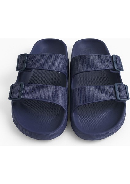 Zen Serisi Erkek Plaj & Ev Terliği | Hafif, Kaymaz Taban, Suya Dayanıklı