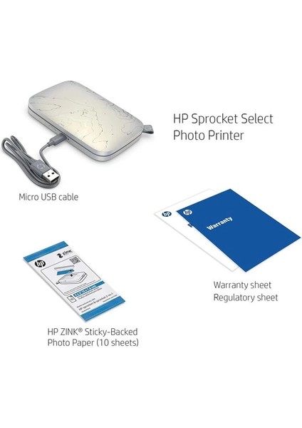 Sprocket Taşınabilir 2x3" Anında Fotoğraf Yazıcısı modelleri