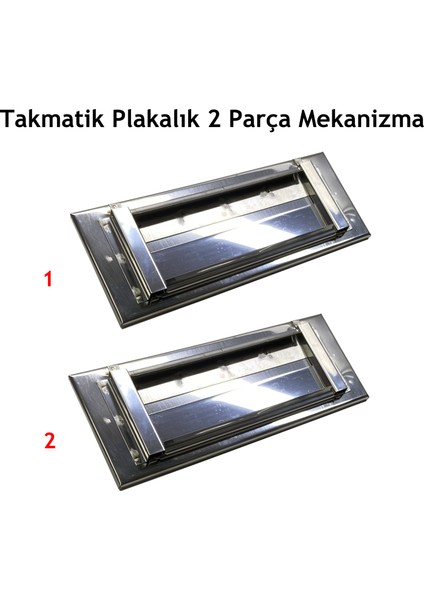 Takmatik Makam Plakalık (2 Parça Mekanizma)