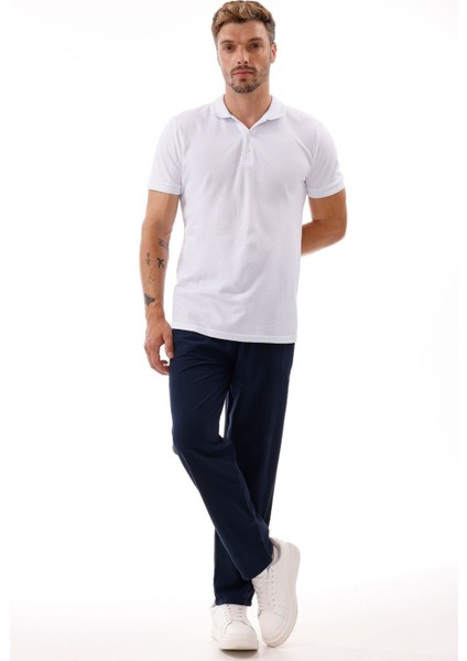 Erkek Keten Bol Kesim Pantolon