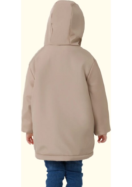 Spor Erkek Çocuk Kürklü Su Ve Rüzgar Geçirmez Kapüşonlu 3 Cep Mont & Kaban & Parka