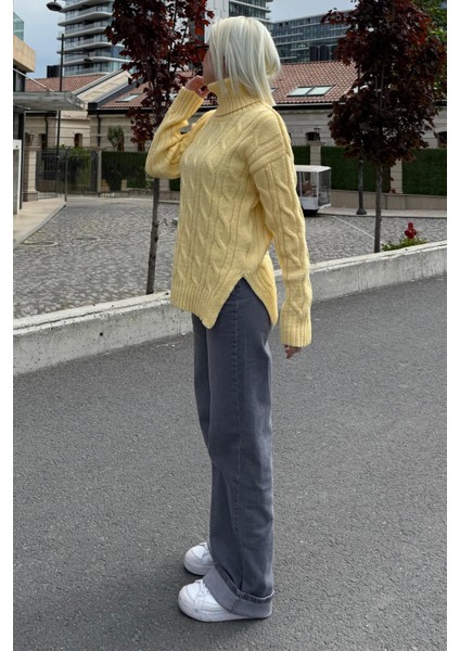 Sarı Boğazlı Triko Kazak MG2376 fiyatları