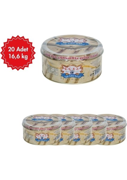 Sade Helva 830 G | Geleneksel Tatlı | Kahvaltılık & Atıştırmalık