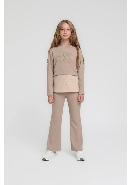 Kız Çocuk 36067 Sweat- Pantolon Takım fiyatları