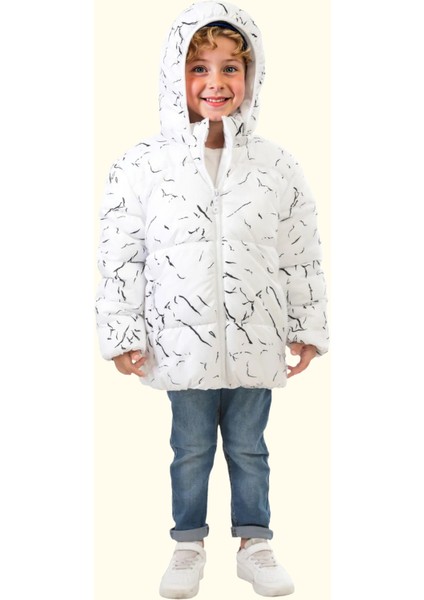 Spor Erkek Çocuk Çıkabilir Kapüşonlu Su ve Rüzgar Geçirmez Cepli Mont & Kaban & Parka