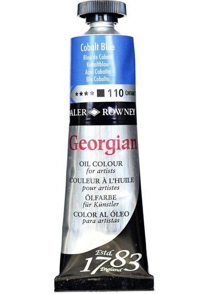 Georgian Yağlı Boya 38 ml 110 Cobalt Blue Hue