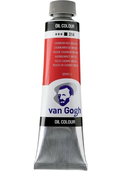 Van Gogh Yağlı Boya 40 Ml. 314 Cadmium Red Medium