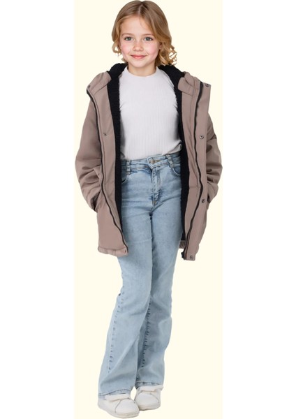 Su ve Rüzgar Geçirmez Kapüşonlu 3 Cep Mont & Kaban & Parka