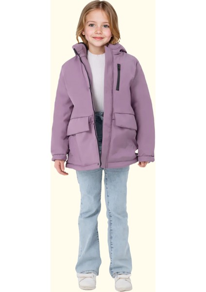 Su ve Rüzgar Geçirmez Kapüşonlu 3 Cep Mont & Kaban & Parka