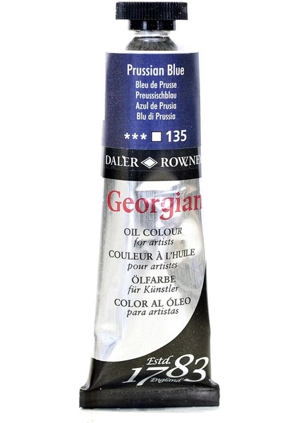 Georgian Yağlı Boya 38 ml 135 Prussian Blue
