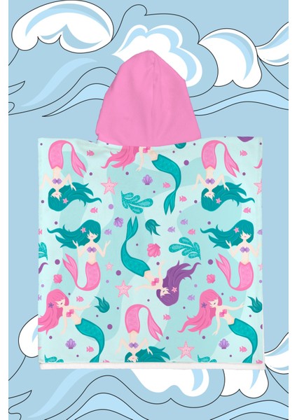 Coral Princesses Çocuk Panço Plaj Havlusu fiyatları