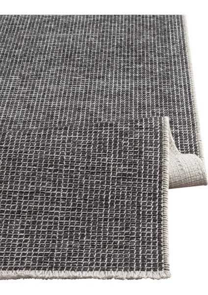 2415 Antrasit - Akrilik Dokuma Halı | Düz Renk Saçaklı Model fırsatları
