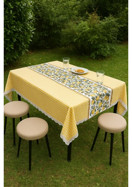 Şık Tasarımlı Masa Örtüsü Dantel Desenli Yıkanabilir Lüks Yemek Masa Örtüsü Leke Tutmaz fırsatları