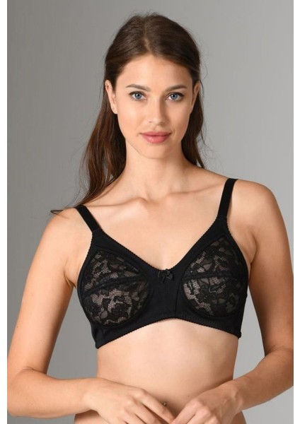 Siyah Elestan Mikro Sütyen 352