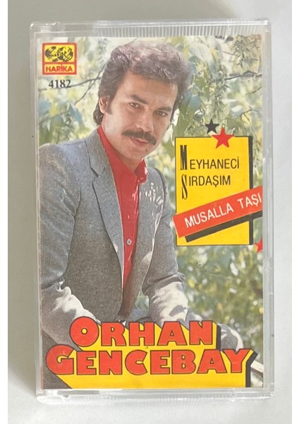 Orhan Gencebay Musalla Taşı Meyhaneci Sırdaşım Kaset (Orijinal Dönem Baskı Kaset)