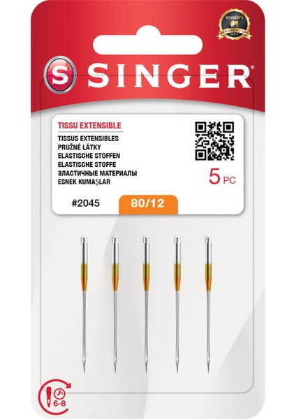 Dikiş Makine Iğnesi 2045 80/12