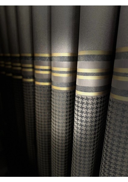 Nivemeshome Didim FT671537 V-5403 Gümüş 1/3 Sık Pileli Fon Perde Apm fırsatları