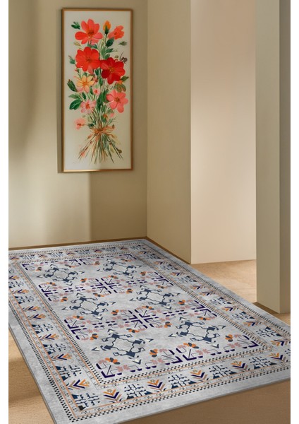 Dekoratif Özel Tasarım Yıkanabilir,ince, Kaymaz Tabanlı, Modern Salon Halısı, Mutfak Halısı, Yolluk