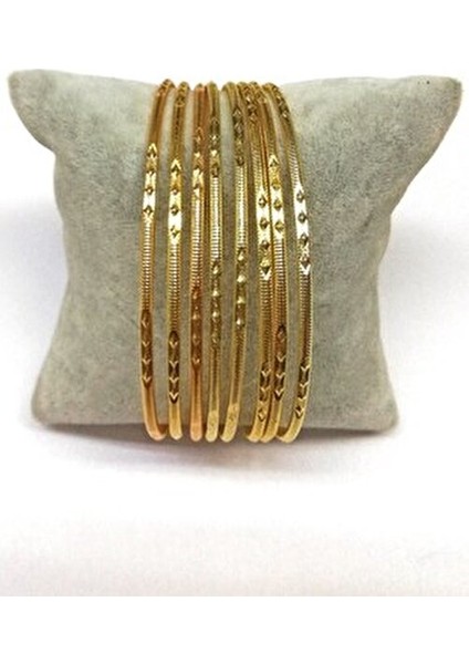 Ajda Bilezik 22 Ayar Kadınlar İçin Şık Tasarım 23 cm fırsatları