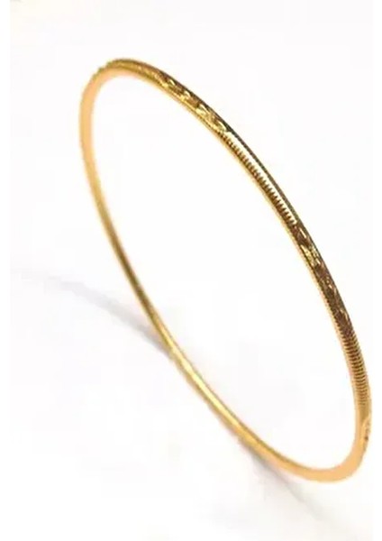 Ajda Bilezik 22 Ayar Kadınlar İçin Şık Tasarım 23 cm indirimleri