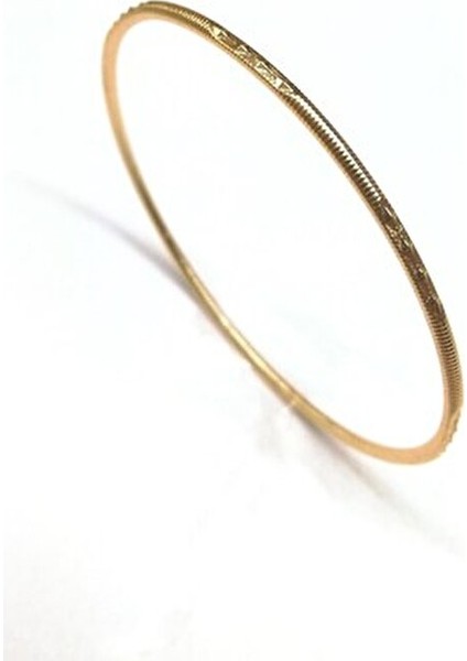 Ajda Bilezik 22 Ayar Kadınlar İçin Şık Tasarım 23 cm