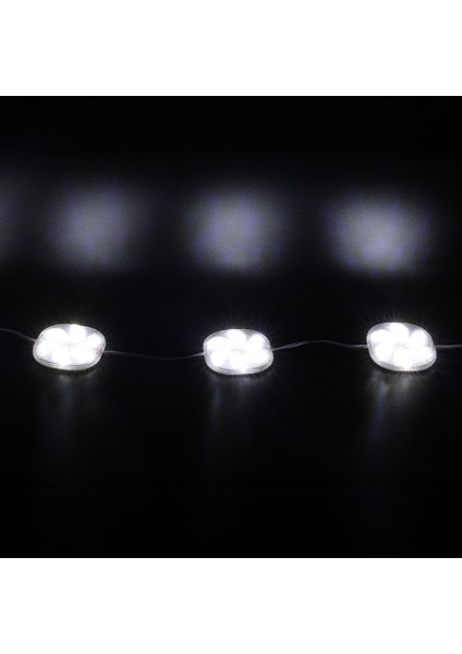 (20 Adet) PM-14704 12 Volt 3 Watt Soğuk Beyaz Sabit 6565-2835 Modül Led 65x65x12mm fırsatları