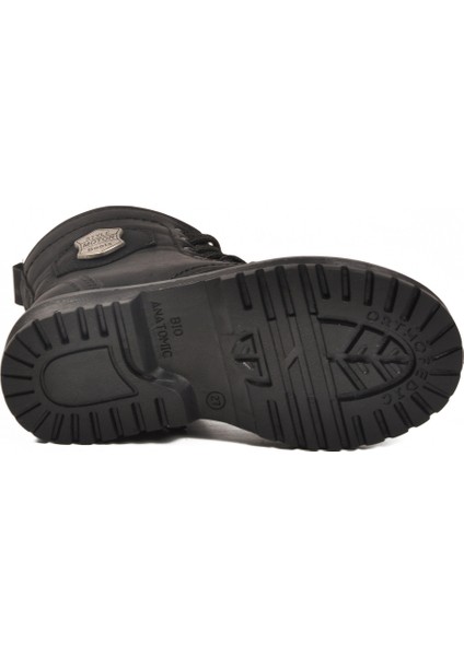 Siyah Zümrüt Içi Polarlı Bağcıklı Fermuarlı Kız Çocuk Bot indirimleri