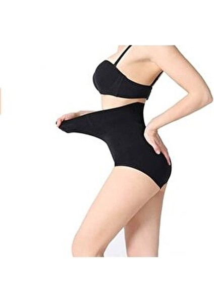 Doğum Sonrası Siyah 1 Beden Küçük Gösteren Yüksek Bel Toparlayıcı Sıkılaştırıcı Slip Korse Külot modelleri